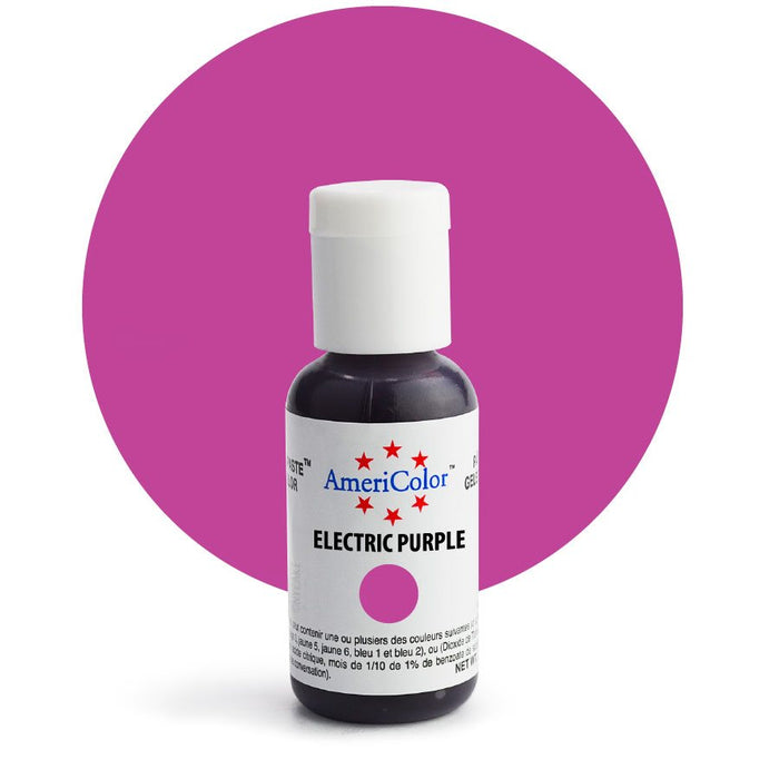 AmeriColor Electric Purple Airbrush Food Color 0.65 oz bottle