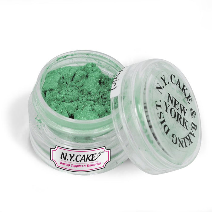 Emerald Green Luster Dust 4 grams metallic green cake decorating dust