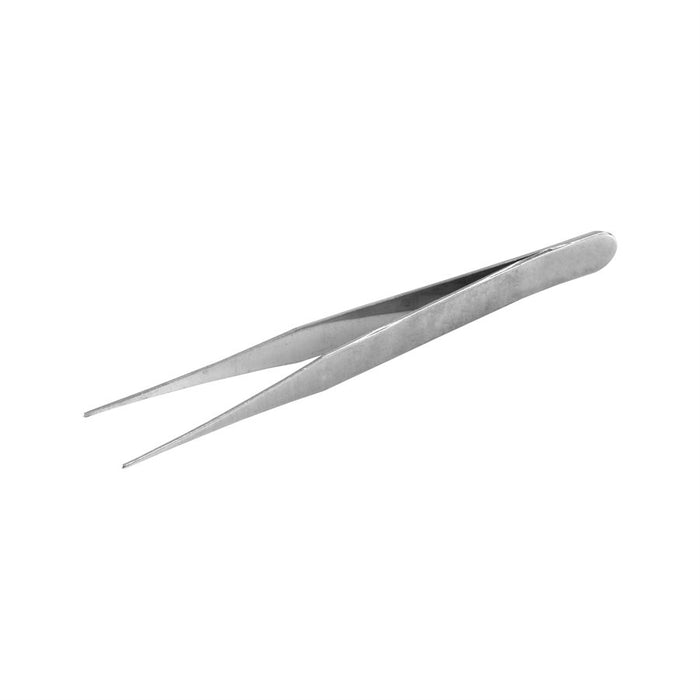 NY Cake® 4¼ inch stainless steel fine tip cake decorating tweezers for placing dragees, sprinkles and edible decorations