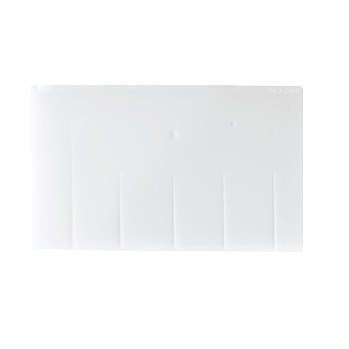 Flower board with grooves for fondant and gum paste sugar flower cake decorating