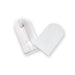 White rounded edge fondant smoother tool for smoothing fondant and cake surfaces by NY Cake®