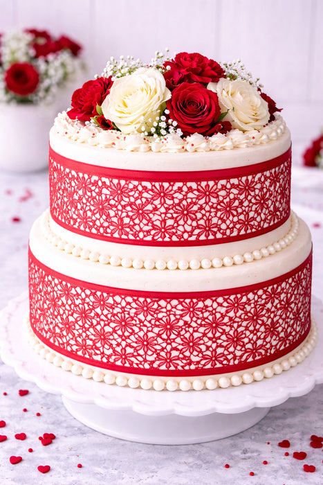 French Medallion Lace Stencil