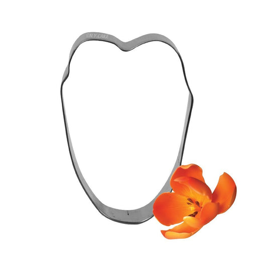 French Tulip Cutter 3 1/4 x 2 1/8 inch by James Rosselle for gum paste and fondant