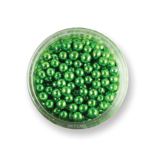 Green Dragees 4 mm - NY Cake | Cake Decorating & Baking Supplies