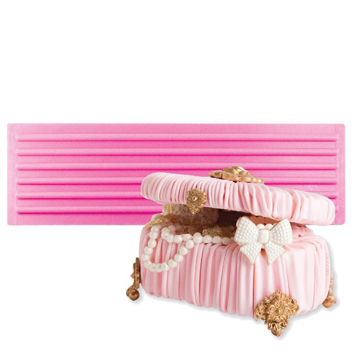 fondant gathering mat cake draping ruffle tool