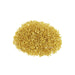 Gold coarse sugar crystals for desserts