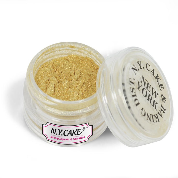 Gold Green Luster Dust 4 gram metallic cake decorating dust