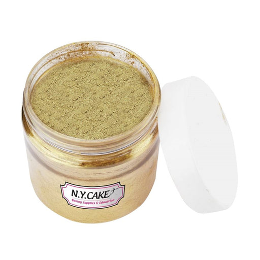 vintage gold highlighter dust cake decorating