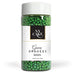 green dragees 4mm decorative cake pearls