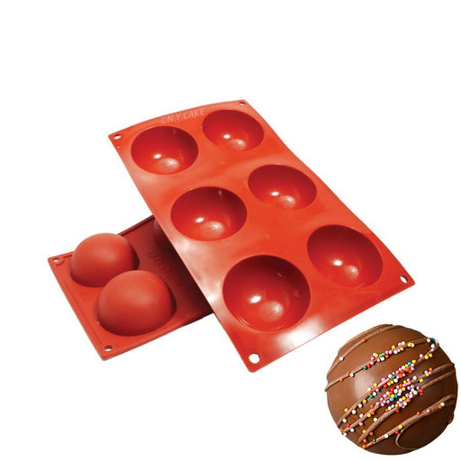 silicone hemisphere mold half sphere baking mold