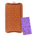Honeycomb silicone chocolate mold