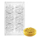 NY Cake Honeycomb 6 Cavity silicone baking mold for chocolate, mousse, cakes and candy