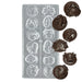 Horoscope chocolate mold polycarbonate 12 cavity