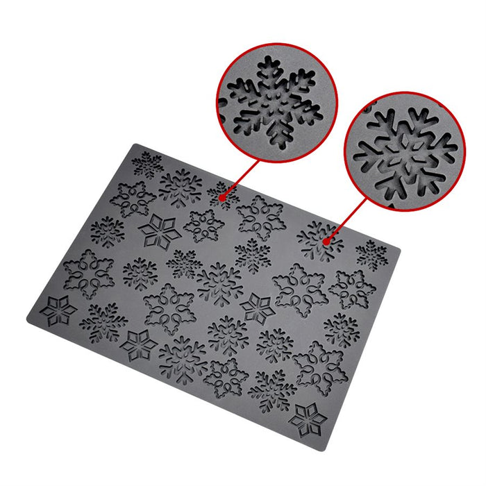 Snowflake Decorating Impression Mat - NY Cake | Cake Decorating & Baking Supplies