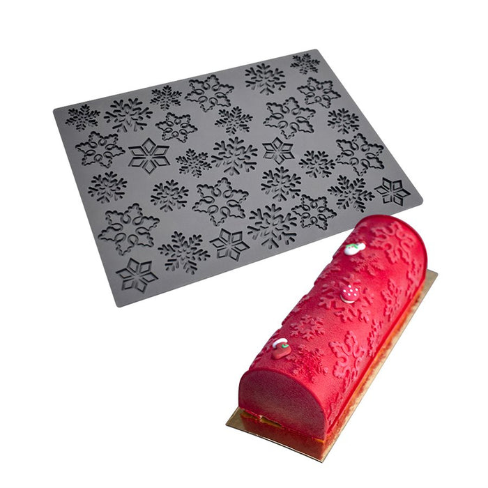 Snowflake Decorating Impression Mat - NY Cake | Cake Decorating & Baking Supplies