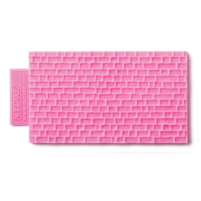 Brick Fondant Mini Impression Mat - NY Cake | Cake Decorating & Baking Supplies