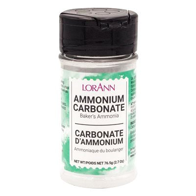 Baker's Ammonia /Ammonium Carbonate 2.7 Ounce - NY Cake | Cake Decorating & Baking Supplies