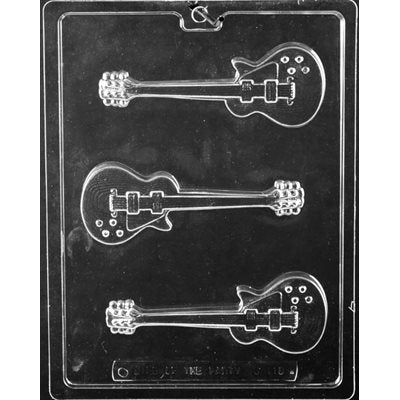 Electric Guitar Chocolate Candy Mold - NY Cake | Cake Decorating & Baking Supplies