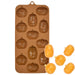 NY Cake Jack-O'-Lantern silicone chocolate mold for Halloween candy and pumpkin decorations