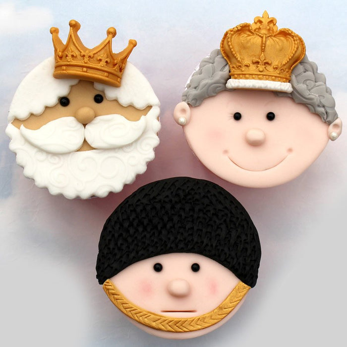 Crowns Silicone Mold By Katy Sue - NY Cake | Cake Decorating & Baking Supplies