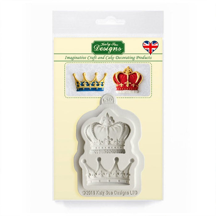 Crowns Silicone Mold By Katy Sue - NY Cake | Cake Decorating & Baking Supplies