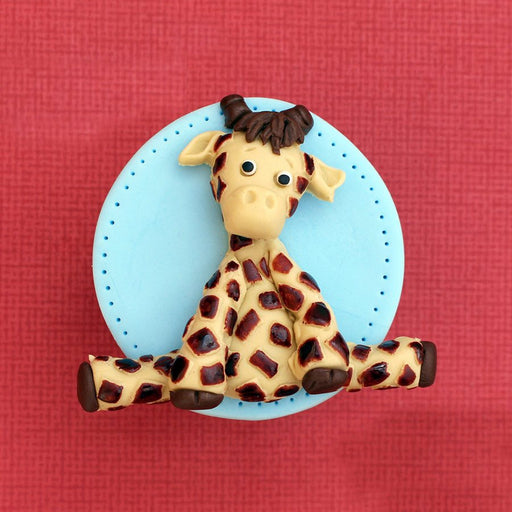 Giraffe Sugar Buttons Silicone Mold By Katy Sue - NY Cake | Cake Decorating & Baking Supplies