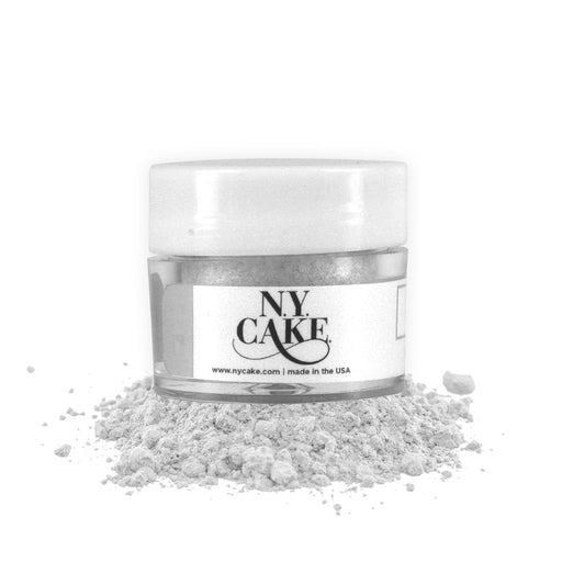 Silver Pearl Edible Luster Dust by NY Cake - 4 grams - NY Cake | Cake Decorating & Baking Supplies