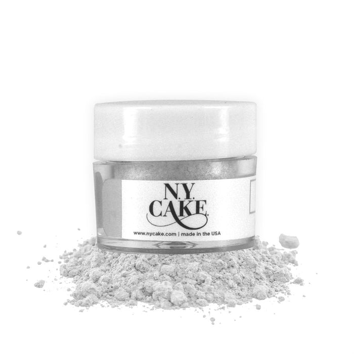 Silver Pearl Edible Luster Dust by NY Cake - 4 grams - NY Cake | Cake Decorating & Baking Supplies