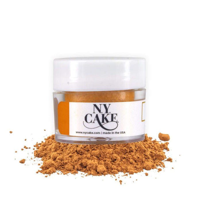 Bronze Gold Edible Luster Dust by NY Cake - 4 grams - NY Cake | Cake Decorating & Baking Supplies