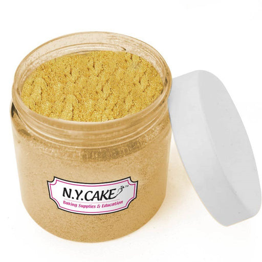 Super Gold Luster Dust 2 Ounces - NY Cake | Cake Decorating & Baking Supplies