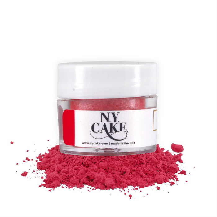 Metallic Maroon Red Edible Luster Dust by NY Cake - 4 grams - NY Cake | Cake Decorating & Baking Supplies