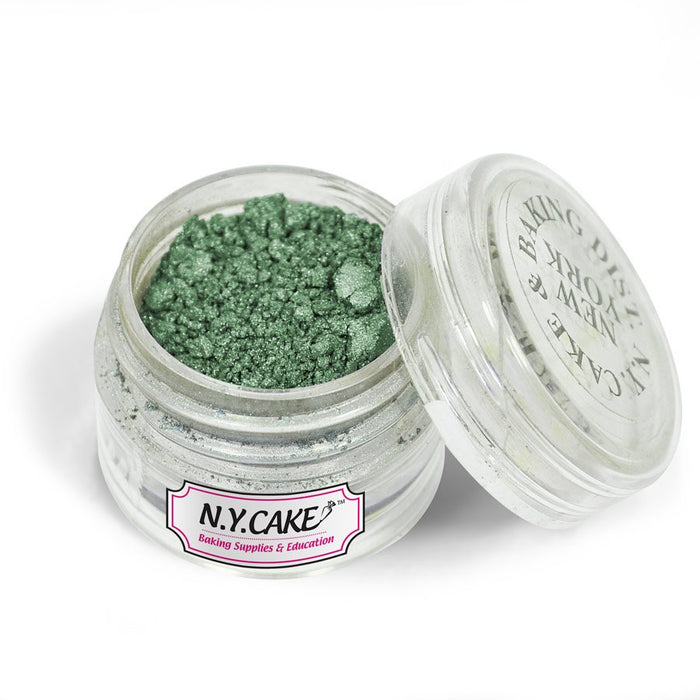 Holly Green Luster Dust 2 Grams - NY Cake | Cake Decorating & Baking Supplies