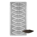 Polycarbonate chocolate mold with 8 large lip-shaped cavities for creating glossy molded chocolates, Valentine's treats, party favors, and novelty chocolate decorations.
