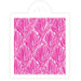 NY Cake Linear Leaves large cake decorating stencil 9 5/8 x 11 3/4 inches