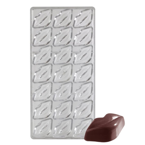 Lips chocolate mold polycarbonate 21 cavity