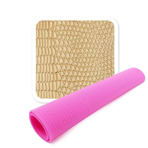 lizard skin fondant impression mat reptile texture cake decorating tool