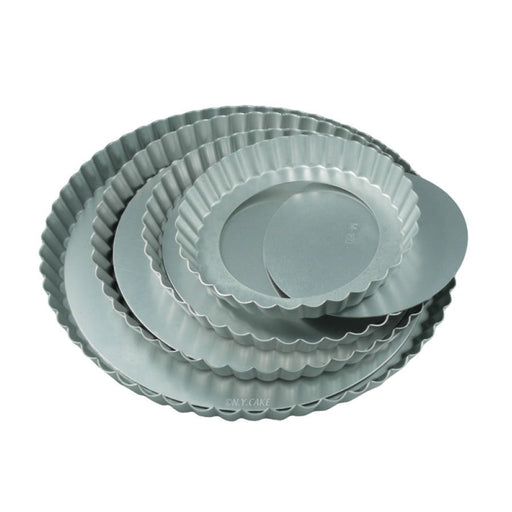 7 1/2 Inch Tart Pan with Removeable Bottom - NY Cake | Cake Decorating & Baking Supplies