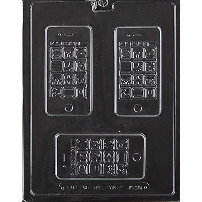 Smartphone Chocolate Candy Mold - NY Cake | Cake Decorating & Baking Supplies