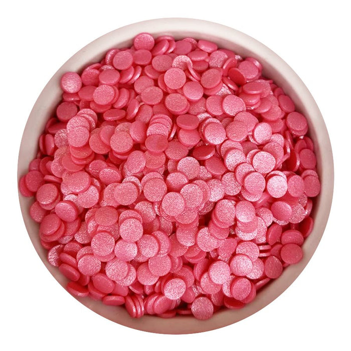 Pink Shimmer Confetti Sprinkle Mix 3 oz - NY Cake | Cake Decorating & Baking Supplies