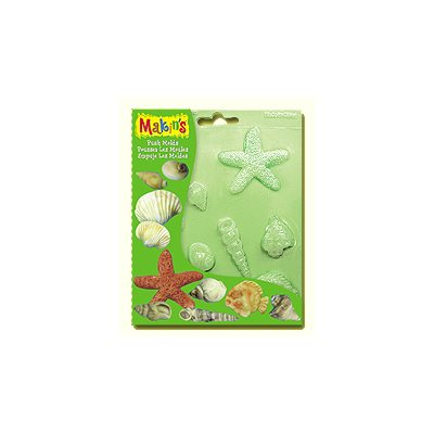 Sea Shells Fondant Push Mold - NY Cake | Cake Decorating & Baking Supplies