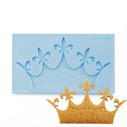 Large Royal Crown Silicone Mold - NY Cake | Cake Decorating & Baking Supplies