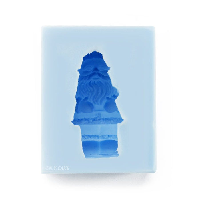 3D Santa Silicone Mold - NY Cake | Cake Decorating & Baking Supplies