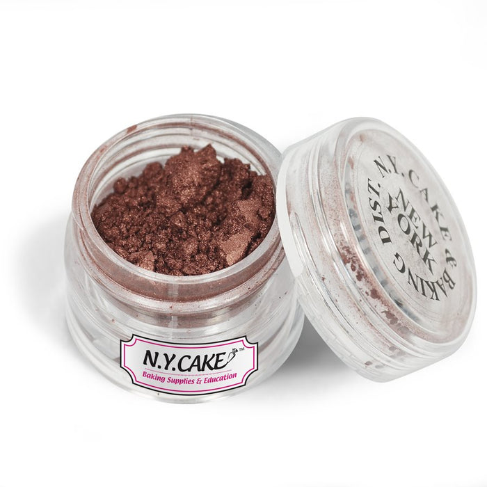Mahogany Luster Dust 4 gram jar for cake and sugar decorations