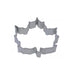 3-inch maple leaf tinplated steel cookie cutter for fall cookies, Thanksgiving treats, fondant and pastry decorations.