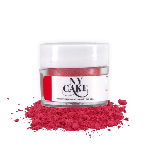 Metallic maroon red edible luster dust for cakes and desserts – 4 grams