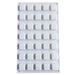 NY Cake mini cube silicone baking and freezing mold with 35 non-stick 0.17 oz cavities for chocolate, mousse, candy, cake bites and frozen desserts