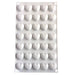 NY Cake Mini Heart silicone mold with 35 cavities for chocolate, candy, mousse, gummies and mini desserts