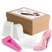 mini stiletto high heel shoe fondant mold kit cake decorating
