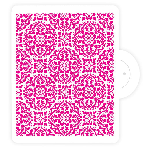 Mosaic Cake Stencil 11 3/4 x 11 3/4 inch reusable decorating stencil by NY Cake