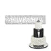 FMM Mr. and Mrs. curved fondant word cutter set for wedding cake decorating